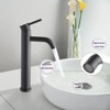 Grungis Tall Bathroom Sink Faucet,Stainless Steel Single Handle Bathroom Faucets for Home Sinks - 4 of 4