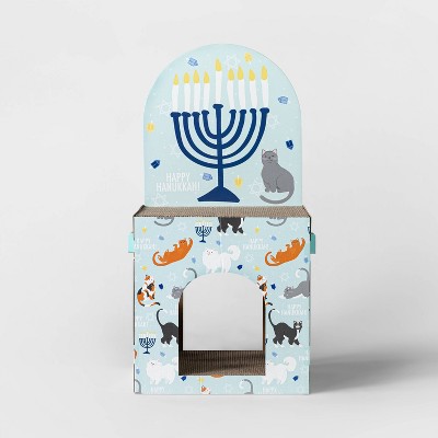 Hanukkah Double Decker Cat Scratch House