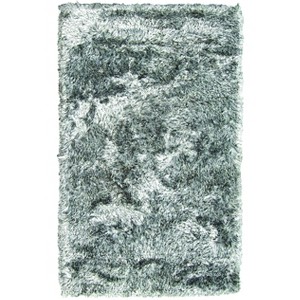 Noble House Crystal White-Black 4'x6' Rug - 1 of 2