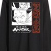 Men's - Avatar: The Last Airbender - Katara and Aang Grid Long Sleeve Graphic T-Shirt - 2 of 4