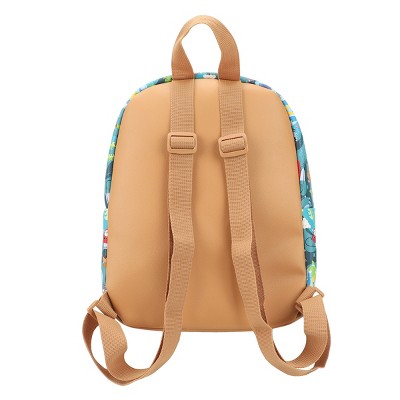 Elf Illustrated North Pole Pattern 11.5" Mini Backpack — фото 5