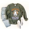 Simply Sage Market Women's Graphic Sweatshirt Might Haunt U Later - 3 of 4