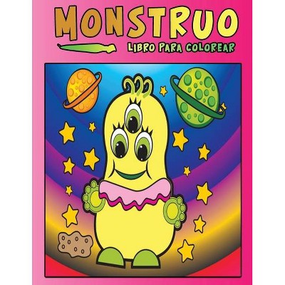 Libro para Colorear de Monstruos - by  Norea Dahlberg (Paperback)