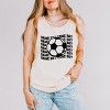 Simply Sage Market Soccer Game Day Stacked Garment Dyed Tank - 2 of 3