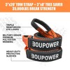 TruAIR Off-Road Winch Recovery Kit  Tow Rope-  with Tree Saver & Snatch Block for Trucks/Jeeps - 2 of 4