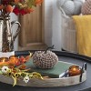 TopComfy Decorative Object Glass Christmas Ball Ornaments Set of 4 for Holiday Tree Decor, Dark Brown, 10.2"*10.2"*10.6" - 2 of 4