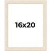 PosterPalooza | 16x20 Wide Barnwood Picture Frame, UV Acrylic, 6 Finishes - Grey, Brown, White, and Black - 2 of 4