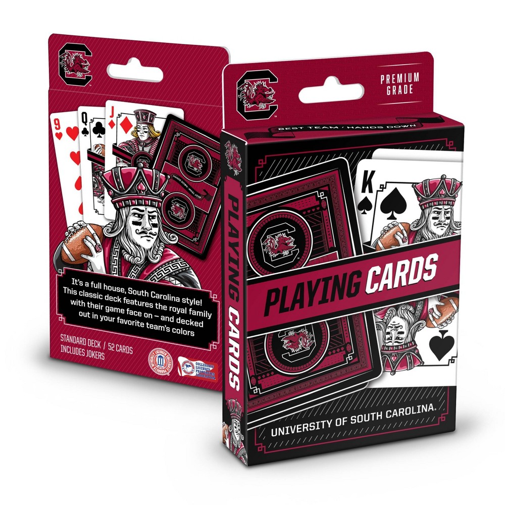 Photos - Board Game NCAA South Carolina Gamecocks Classic Series Playing Cards: Cardstock Paper, Ages 10+