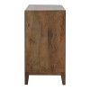 Treasure Trove Accents 4 Door Credenza Artesia: Bone Inlay, Touch-Latch, Cord Management - 3 of 4