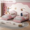 Bed Frame with Storage Drawer and Smart Led Headboard, Platform Bed Frames for Kids, Wooden Slats Support - 4 of 4