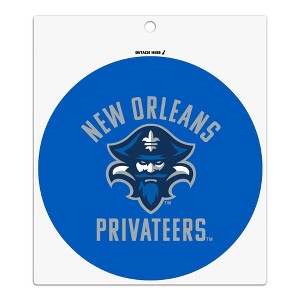 The University of New Orleans Privateers Logo Automotive Car Refrigerator Locker Vinyl Circle Magnet - 1 of 4