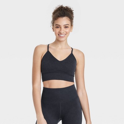 The Cutest Workout Set: JoyLab Strappy Back Bra With Ruffle and