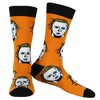 Halloween II Socks Men's Michael Myers 2-Pack Adult Horror Novelty Mid-Calf Crew Socks Multicolored - 2 of 4