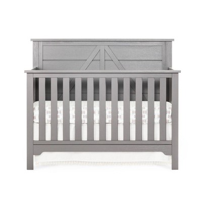 Child Craft Forever Eclectic Woodland 4-in-1 Convertible Crib - Brushed Pebble