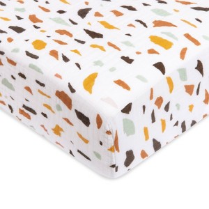 Babyletto Terrazzo Muslin Crib Sheet - 1 of 4