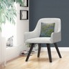 Monet  16 X 16 Decorative Throw Pillow by Trademark Fine Art - 3 of 4