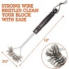Camerons Himalayan Salt Block Holder & Wire Cleaning Brush- Safe & Easy Salt Slab Plate and Grilling Stone Cooking (8"x8") - 4 of 4