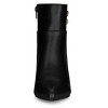 Allegra K Women's Pointed Toe Buckle Stiletto Heels Ankle Boots - 2 of 4
