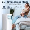 ZAFRO  Portable Air Conditioners, 4 Modes Portable AC with Remote Control/LED Display/24Hrs Timer - 3 of 4