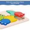 Puzzles 10 Pack, Wooden Puzzles Animal Vehicle Jigsaw Learning Toys - 4 of 4