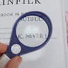 Unique Bargains Magnifier Dual Magnifying 10X & 20X Ergonomic Handle ABS Acrylic 6cm 1 Pc - 2 of 3