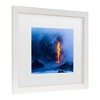 Trademark Fine Art - Miles Morgan Electric Blue Matted Framed Art - 3 of 4