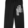 Star Trek: Strange New Worlds Logo Men's Black Sleep Pants - image 2 of 4