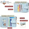 Wikineon Small Wallets for Women Leather RFID Blocking Bifold Zipper Pocket Wallet Card Case Purse with ID Window - 3 of 4