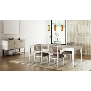 Rope Back Chair - Vanilla / Carmel (Set of 2) - 1 of 4