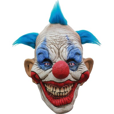 Ghoulish Mens Scary Clown Grinning Costume Mask - 14 in. - Off-white