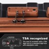 Vynxaria Black 3-Piece Hardshell Luggage Set 20"/24"/28" Sizes Lock Carry-On Check-in Suitcases with 360¡ã Spinner Wheels - 2 of 4