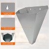 Acekool Galvanized Poultry Cone - Flat-Back Restraint for Chickens & Turkeys - 2 of 4