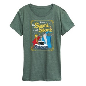 Women's - Disney - Sword In The Stone Short Sleeve Graphic T-Shirt - 1 of 4