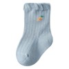 MyKids-USA Baby Girls Frilled-Edges Breathable Mid-Calf Socks - 4 of 4