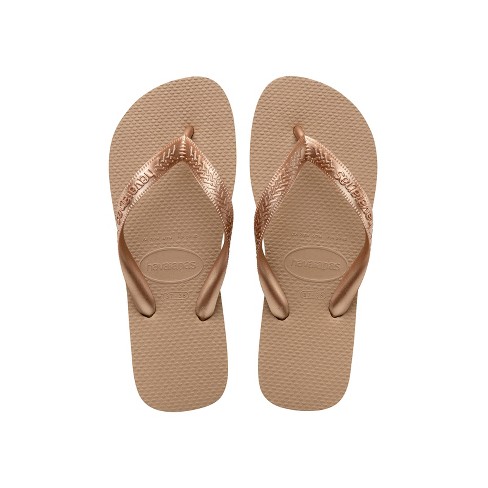 Havaianas Women's Top Tiras Flip Flop Sandals - Rose Gold, 6 : Target