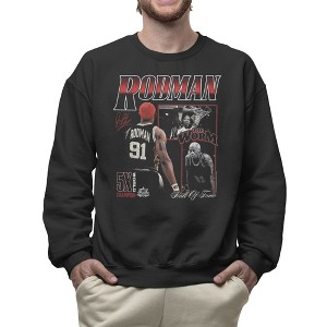 RODMAN 91 スウェット USA製 Dennis Rodman Mens Dennis Rodman Sweatshirt - Black - Large : Target