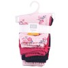 Hudson Baby Infant and Toddler Girl Quilted Jogger Pants 4pk, Pink Navy Floral - 2 of 2