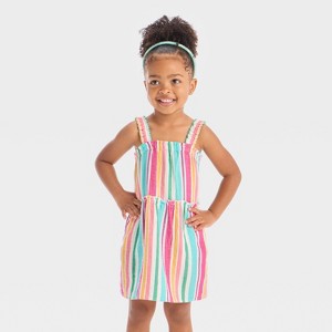 Toddler Girls' Tank Gauze Dress - Cat & Jack™ - 1 of 3