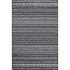 Washable Geometric Area Rug, Non-Slip Low Pile Foldable Stain-Resistant Floor Cover for Living Room Bedroom Dining Room - 4 of 4