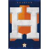 Trends International MLB Houston Astros - Logo 25 Unframed Wall Poster Prints - 4 of 4