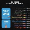 VersaChalk Hanging Chalkboard and 10pc Classic Fine Tip Chalk Markers Kit - 3 of 4