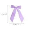 Unique Bargains Fashion Double Ribbon Hair Clips Hairdo Clip 2 Pcs - 4 of 4