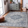 Hauteloom Blue Hiti Washable area rug - 2 of 4