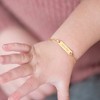 Girls' Classic Figaro Identification Bracelet 14k Gold - In Season Jewelry - 3 of 4