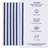 American Soft Linen Turkish Beach Towel, 100% Cotton Cabana Striped Beach Towel, 30 in by 60 in Soft Absorbent Beach Pool Towel - 3 of 4