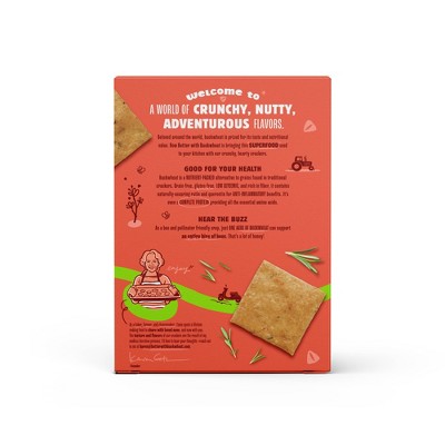 Better With Buckwheat Crackers Rosemary Herb - 4.25oz