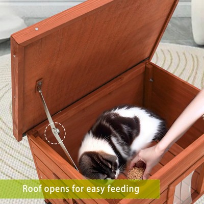 Akoasm Waterproof Cat & Rabbit House & Shelter For Indoor & Outdoor
