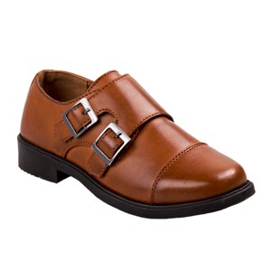 Josmo Boy's Metal Buckle Accent Dress Oxford Boys' Shoes - Comfortable Uniform Formal Boys' Shoes (Little Kid/Big Kid) - 1 of 4