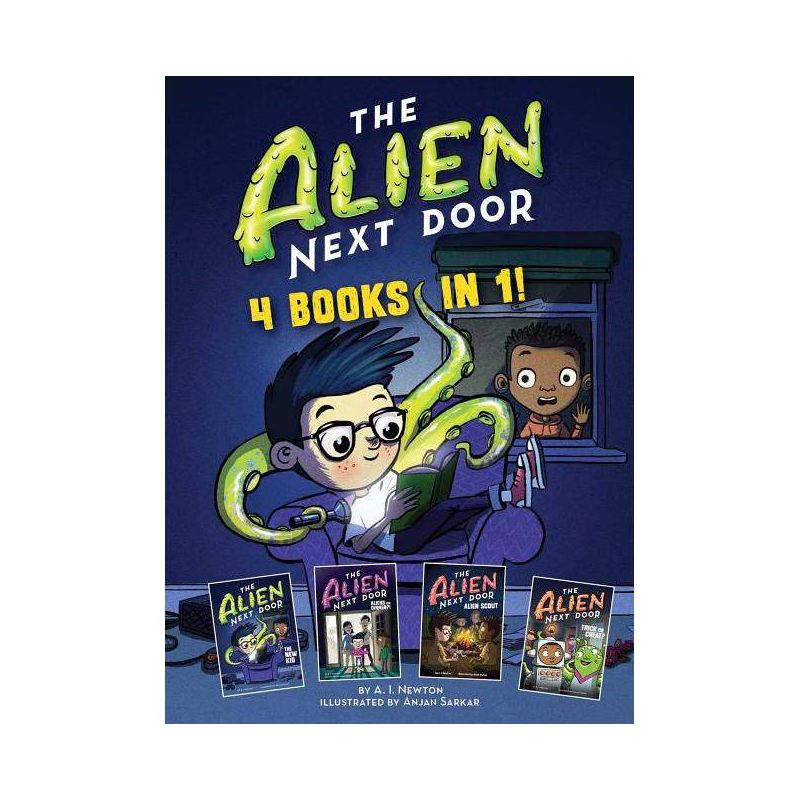 The Alien Next Door: 4 Books in 1! - by  A I Newton (Hardcover), 1 of 2