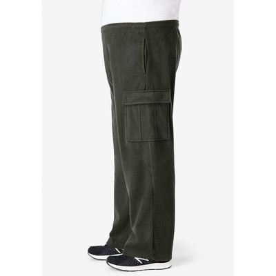 KingSize Explorer Plush Fleece Cargo Pants